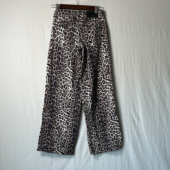 PacSun Pink and Black Animal Print Jeans - Picture 3 of 7